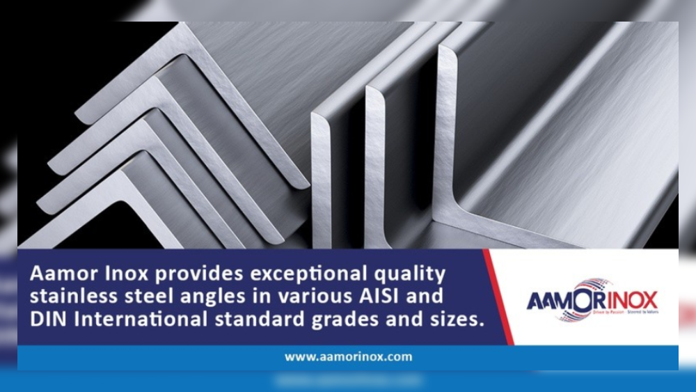 Various sizes, sections, qualities, and usages of stainless steel angles